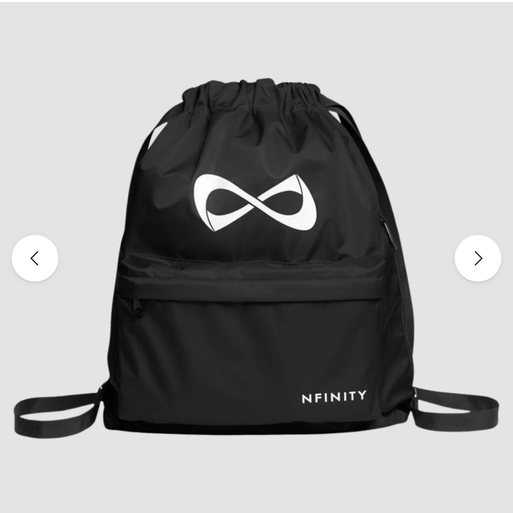 NFINITY Black and White “Festival” Backpack